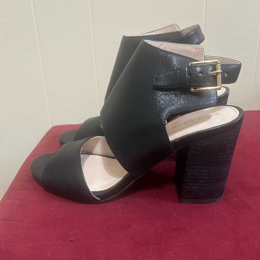 Cole Haan high heeled sandals- never worn